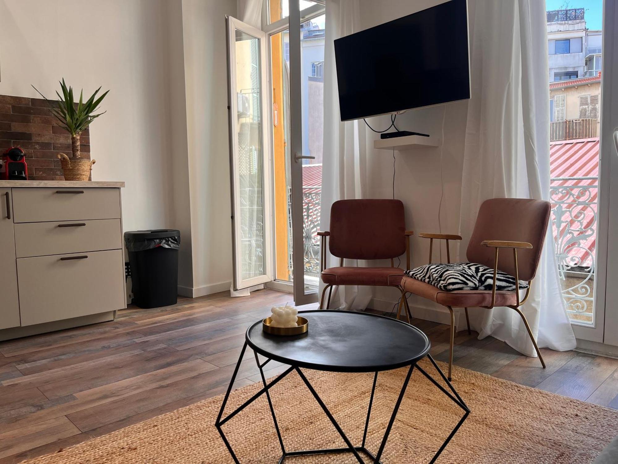 Appartement 2 Pieces Hyper Centre Nice Proche Plage Bagian luar foto